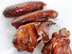 烤雞翅-东海岸人工湖美食村