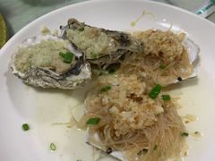 粉丝蒸扇贝-鑫悦楼煎蟹·16年海鲜大排档