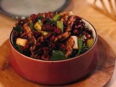 宫爆板筋-山石榴·贵州菜(丰盛里店)