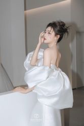 -桃子造型婚纱礼服(凤起广场店)