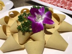 菊花豆皮-和院老火锅铜锅烧烤海鲜(朱雀大街店)