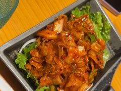 辣炒酱炒五花肉-恩你小木屋·韩式料理(假日广场店)