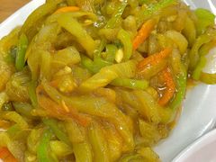 茄子丝炒尖椒-姥家春饼店(漳州二路店)