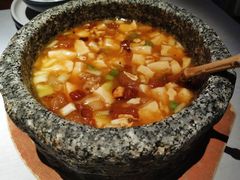 石锅鸡汤豆腐-绿茶餐厅(石家庄万象城店)