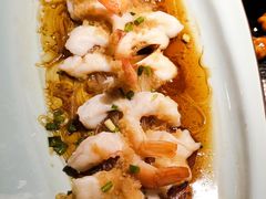 金银蒜蒸凤尾虾-绿茶餐厅(天津天河城店)