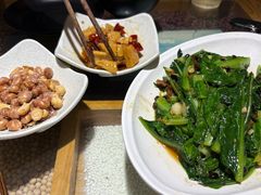 豆豉鲮鱼油麦菜-潮十三潮汕砂锅粥(高新四路大都荟店)