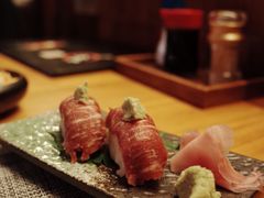 霜降牛肉寿司-竹马炭火烤肉(南屏店)