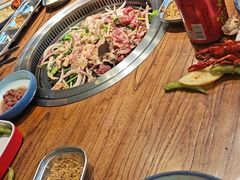 -明洞阿姨·韩式酱蟹烤肉·创意料理(三元桥店)