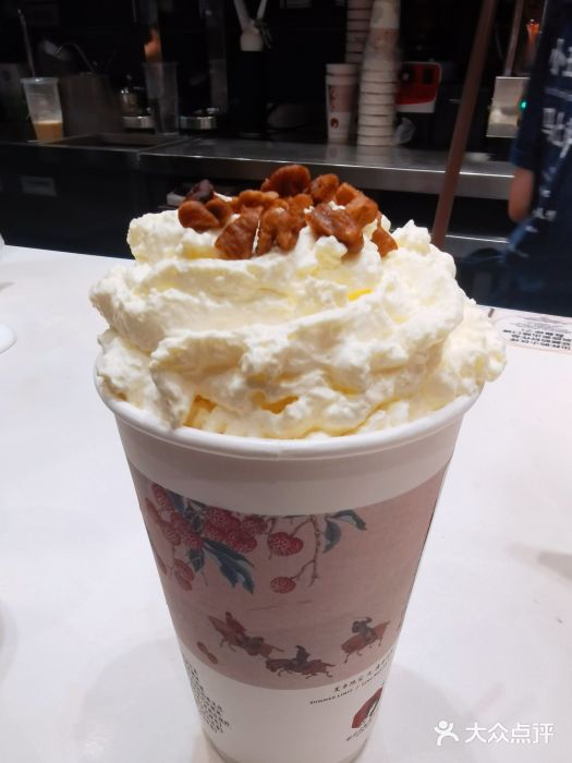 茶颜悦色(登高路上店)幽兰拿铁图片