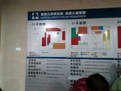 地下一及一层平面图-首都儿科研究所附属儿童医院