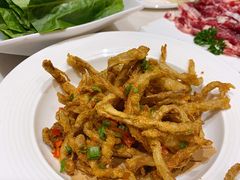 椒盐茶树菇-围炉夜话·潮汕卤水火锅(榕江店)