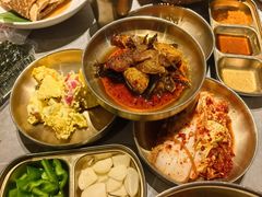 -草家酱蟹炭火烤肉店(珲春南路一店)