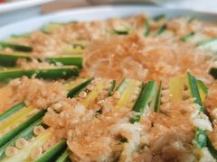 蒜蓉粉丝蒸秋葵-冰火楼(梦泽园店)