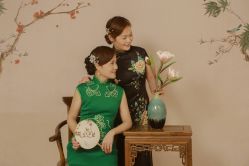 -时光纪亲子全家福照相馆(静安店母女写真父母纪念照)