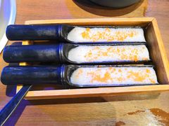 手工蟹籽墨鱼滑-快乐小羊火锅(河西王府井店)