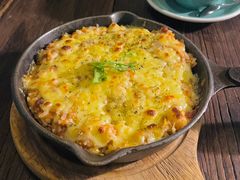 肉酱焗饭-后院花语咖啡