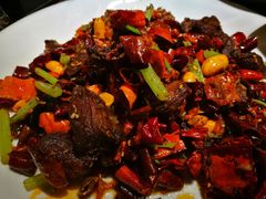 干煸护心肉-小俩口烧烤东北菜(双井店)