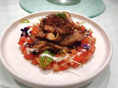 碳烤猪颈肉配藜麦-花开餐厅(环湖中路店)
