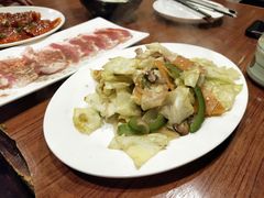 炒杂菜-牛福炭火烧肉(中惠山畔名城店)