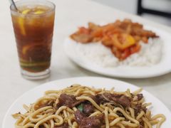 牛肉炒乌冬-好好滋味茶餐厅