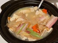 浓汤笋衣煮手撕老豆腐-广州富力丽思卡尔顿酒店·丽轩·粤菜