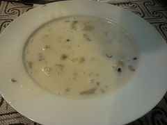 奶油蘑菇汤-露西亚咖啡西餐厅(哈尔滨俄侨纪念馆店)