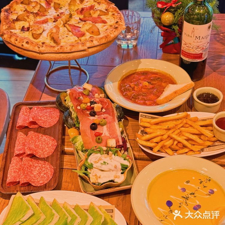 徐汇滨江100+就能吃到扶墙出的意大利西餐厅