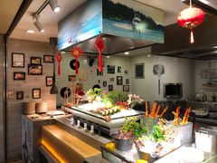 自助取餐区-广州希尔顿逸林酒店-OPEN開·全日制餐厅·海鲜·小火锅·自助餐(东风路店)