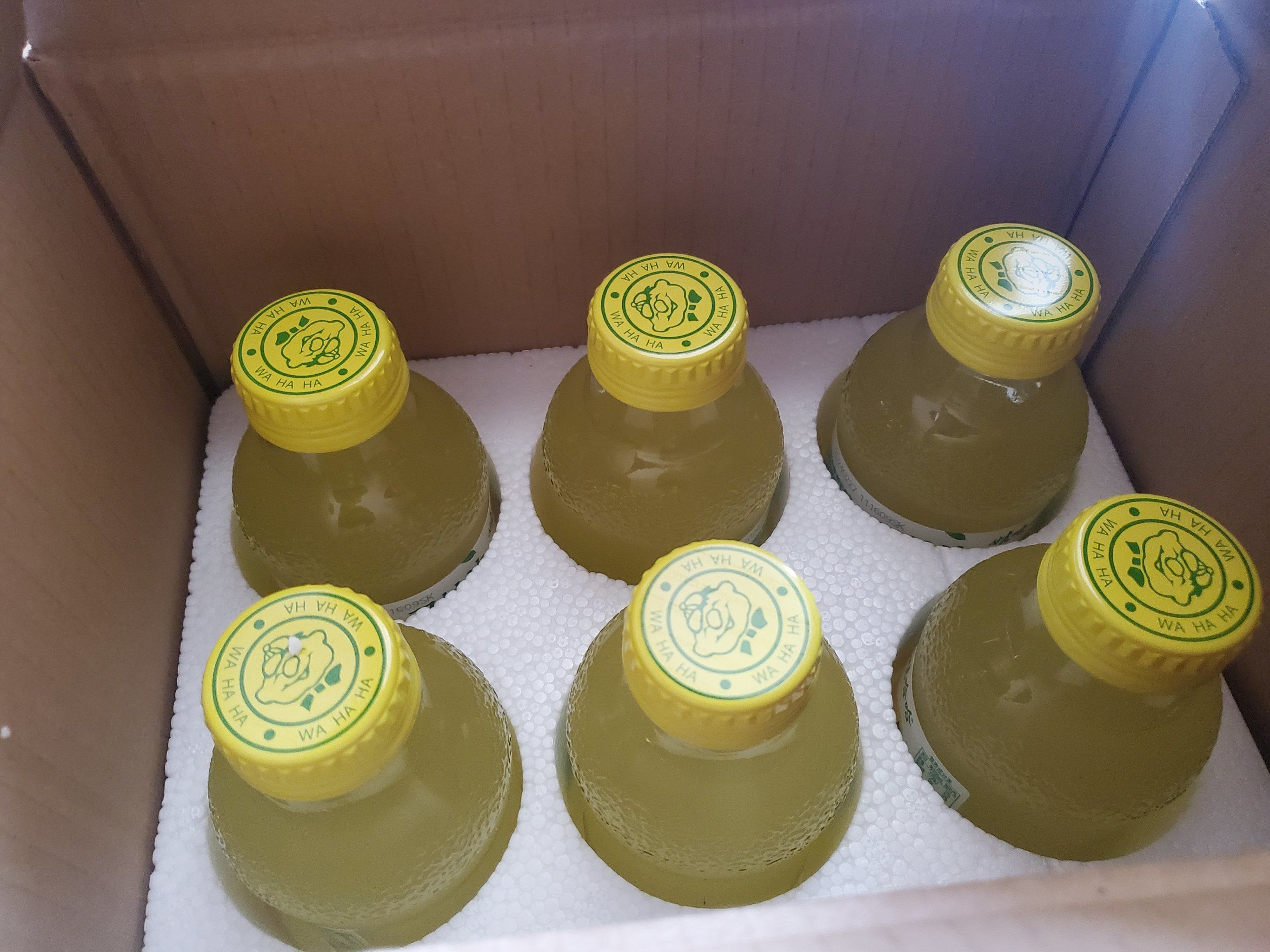 娃哈哈这款是玻璃瓶哒