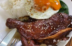 Black Bean Sauce Chicken Leg Rice