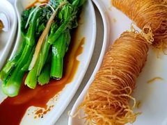 白灼菜心-青岛中心假日酒店·蓝天行政酒廊