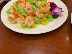 福果碧绿大虾肉-北平小馆·烤鸭·家常菜(磨房北里店)