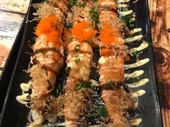 火炙北海道蟹棒寿司-榴大大·寿司先生(哈街店)