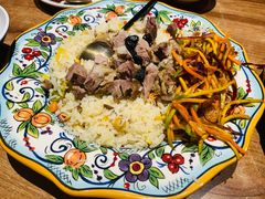 羊肉手抓饭-耶里夏丽·丝路新疆菜·清真食品(徐汇南丹东路臻选店)