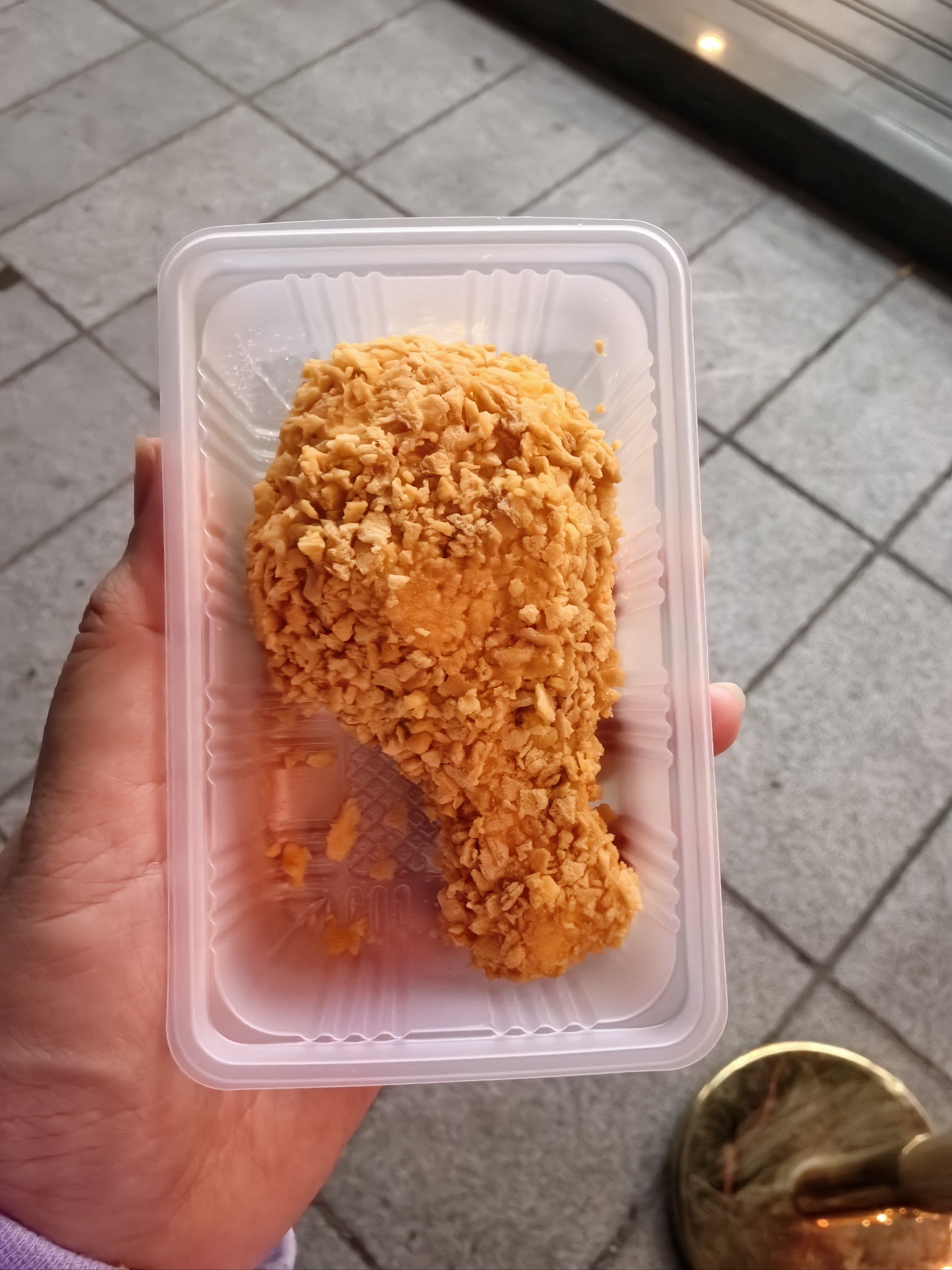 罗森的炸鸡雪糕