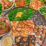 长沙烤肉性价比之王杭州二店 糯米肠好吃哭