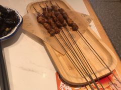 钢钎羊肉串-陳香貴·蘭州牛肉面(松江亚繁亚乐城店)