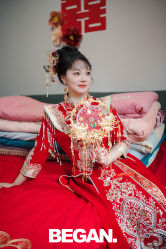 -桃子造型婚纱礼服(凤起广场店)