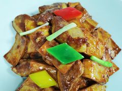 珍菌烧汁炒鹅肝-丽晶轩中餐厅(重庆丽晶酒店)