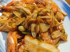 大虾烧白菜-1937青岛老味道·海肠捞饭·青岛菜(大鲍岛栈桥店)