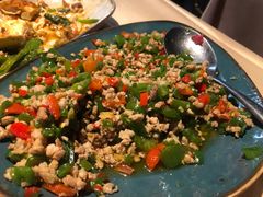 山椒炒肉末-山石榴·贵州菜(丰盛里店)