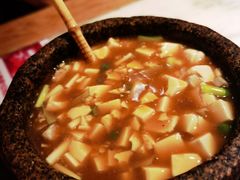 石锅鸡汤豆腐-绿茶餐厅(西单老佛爷店)