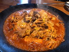 八爪鱼微辣-红辣椒八爪鱼特色韩国料理
