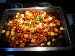 宫保鸡丁烤鱼（清江鱼/斤）-锦尚阁烤鱼(望京新荟城店)