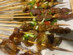 -山野的朋友露营炭火烤肉