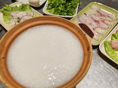 -渔顺生·顺德鱼生·粥底火锅·桑拿鸡(渔人码头店)