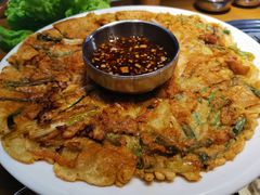 老炉家特制海鲜饼-老炉家木炭烤肉(长江国际店)