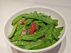 荷兰豆炒香肠-金锅小厨(乐活街店)