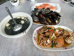 姜葱炒花蟹-众味海鲜大排档·活海鲜·潮汕味(南澳店)