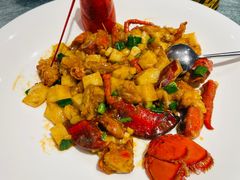 波士顿龙虾烧手工年糕-望乡楼上海菜(日月光店)